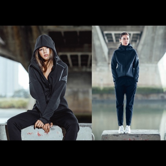 NWT Authentic Adidas ZNE Tracksuit Train Hoodie - Picture 7 of 8